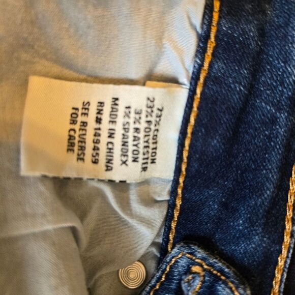 Ashley Mason Lace Up Front Skinny Jeans - Picture 6 of 6